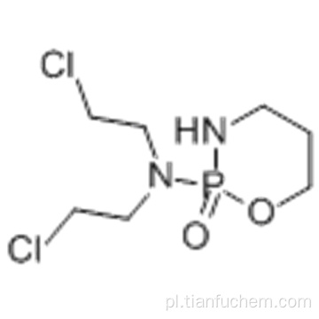 2H-1,3,2-oksazafosforyn-2-amina, N, N-bis (2-chloroetylo) tetrahydro, 2-tlenek CAS 50-18-0